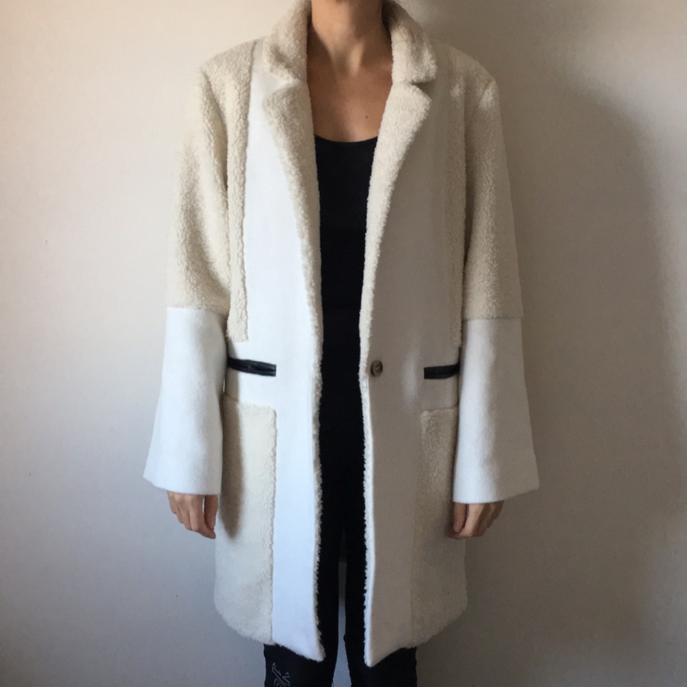 Teddy Coat With Wool - image 1